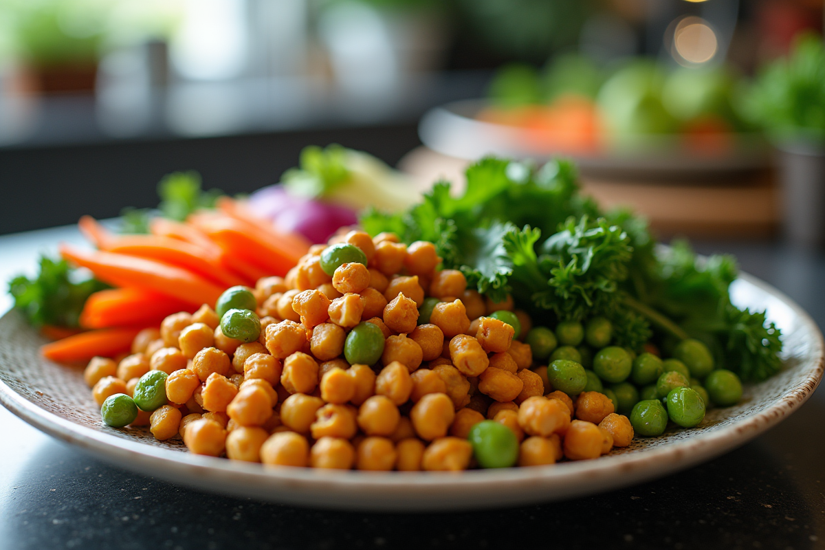 légumes protéines